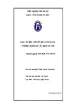 Báo cáo tìm hiểu bộ lệnh của dịch vụ ftp