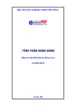 Bài giàng tính toán song song