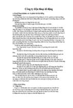 đề tài phân tích thiết kế hệ thống quản lý công ty điện thoại