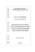 Luận văn đánh giá hiệu năng của một số thuật toán bảng băm phân tán dht và đưa ra giải pháp cải tiến hiệu năng của thuật toán chord