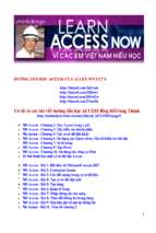Hướng dẫn học access