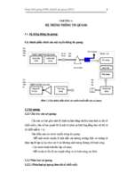 đề tài ghép kênh quang wdm, khuếch đại quang edfa