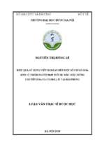 Hiệu quả sử dụng viên biosean đến một số chỉ số hóa sinh ở nhóm người 50 69 tuổi bị mắc hội chứng chuyển hóa và có bmi ≥ 25 tại hải phòng