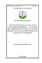 Xây dựng phương pháp xác định một số chất ức chế men phosphodiesterase 5 trộn trái phép trong chế phẩm đông dược bằng bắc ký lớp mỏng hiệu năng cao và sắc ký lớp mỏng kết hợp quang phổ raman tăng cường bề mặt