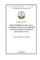 Phân tích hiệu quả điều trị và xử trí biến cố bất lợi của imatinib trên bệnh nhân lơ xê mi kinh dòng bạch cầu hạt