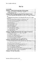 đề tài tìm hiểu về công nghệ net compact framework và lập trình ứng dụng trên pocket pc