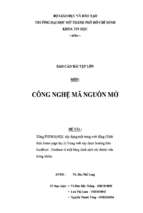 đề tài xây dựng một trang web động dùng php và mysql