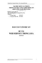 đề tài web service trong java