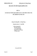 đề tài xây dựng hệ thống mạng không dây của hệ thống trung tâm siêu thị điện máy hoài anh