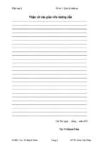 Niên luận quản lý nhân sự