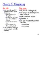 Tìm hiểu về mạng tầng