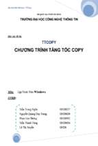 đề tài ttcopy   chương trình tăng tốc copy