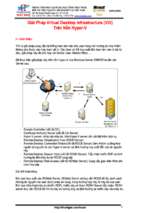 đề tài giải pháp virtual desktop infrastructure (vdi) trên nền hyper v  