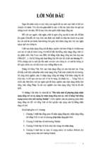 Luận văn tìm hiểu một số phương pháp nhận dạng tiếng nói và xây dựng hệ nhận dạng tiếng nói các chữ số tiếng việt bằng mạng nơron trên môi trường matlab