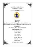 đề tài xếp led thành dòng chữ dtvt k7a ghép lối với vi điều khiển 8051