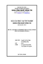 đề tài xây dựng component quản lý dự án phần mềm cho website joomla