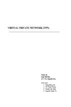 Tiểu luận tìm hiểu virtual private network (vpn)