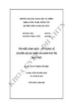 Luận văn tìm hiểu kinh dịch   xây dựng hệ chuyên gia dự đoán và khám phá tri thức mới