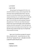 đề tài tìm hiểu về hệ thống scm và bài tập ứng dụng