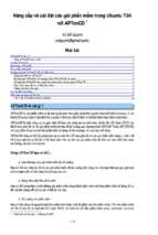 Nâng cấp và cài đặt các gói phần mềm trong ubuntu 7.04 với aptoncd