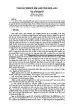 Thành lập dem_dtm dsm bằng công nghệ lidar