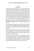 đề tài phân tích thiết kế chương trình quản lý nhập xuất hàng của công ty máy tính tic