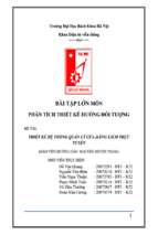 đồ án thiết kế hệ thống quản lý cửa hàng sách trực tuyến