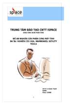 đồ án nghiên cứu vga, mainboard, ultility tools