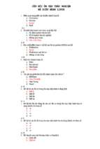 Trắc nghiệm hệ điều hành linux