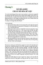 đề tài mã hóa khối chuẩn mã hóa dữ liệu