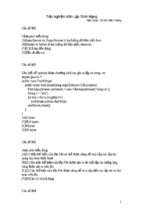 Trắc nghiệm môn lập trình mạng