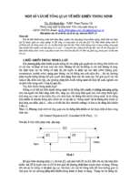 Chuyên đề một số vấn đề tổng quan về điều khiển thông minh