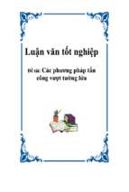 đồ án các phương pháp tấn công vượt tường lửa