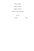 đề tài phân cấp của ngôn ngữ hình thức và automat