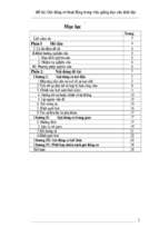 đề tài gợi động cơ hoạt động trong việc giảng dạy câu lệnh lặp