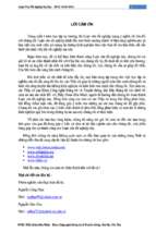 Luận văn lập trình trên thiết bị di động