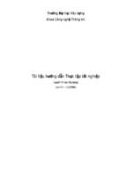 Tài liệu hướng dẫn thực tập tốt nghiệp bộ môn tin học xây dựng