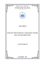 Cải thiện chỉ số dịch vụ hỗ trợ doanh nghiệp nhằm nâng cao chỉ số năng lực cạnh tranh (pci) tỉnh khánh hòa