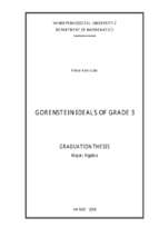 Gorenstein ideals of grade 3 (2018)