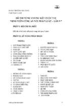 Chung ket SV CAND voi PL V
