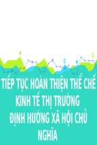 thể chế kinh tế thị trường