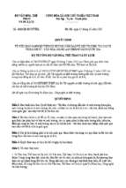 4666 QD BVHTTDL Bo tieu chi huong dan BVMT tai di tich lich su van hoa, danh lam thang canh