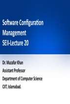 Lecture 20 CSC392 Dr  Muzafar Khan