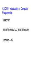 Computer Programming (8)