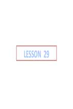 CSC441 Lesson 29
