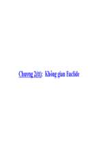 i số tuyến tínhchuong2 kgEuclid