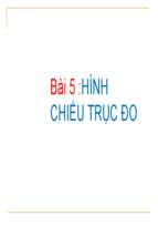 Bai 5 Hinh chieu truc do