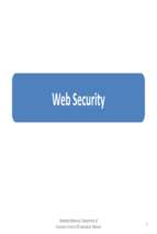 Lec 10 (Web application security)