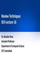 Lecture 16 CSC392 Dr  Muzafar Khan