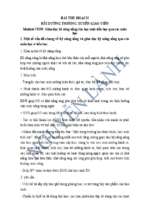 Bài thu hoạch bồi dưỡng thường xuyên giáo viên: Giáo dục kĩ năng sống cho học sinh tiểu học qua các môn học